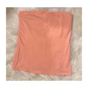 Express Peachy Tube Top